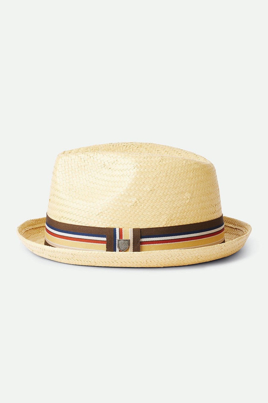 Brixton Castor-Fedora Braunen Strohhute