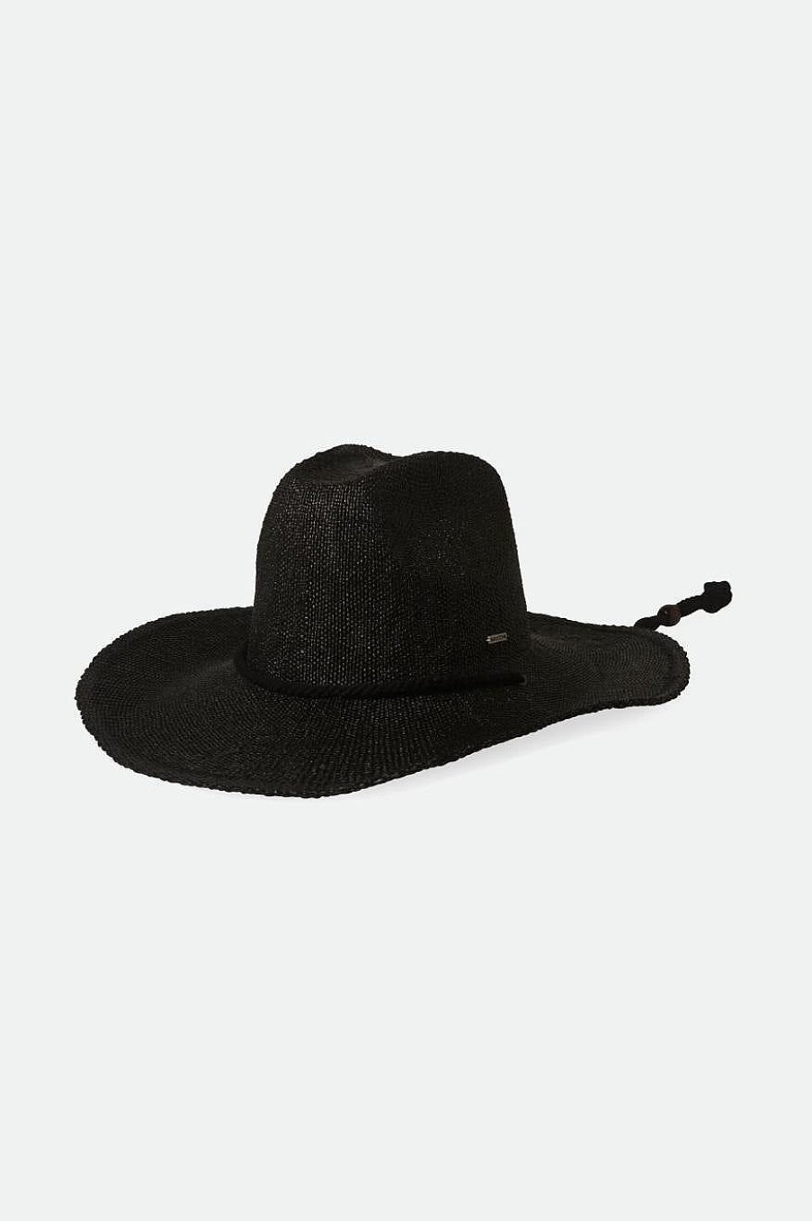 Brixton Austin Strohcowboy Schwarz Cowboyhute