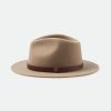 Brixton Messer Fedora Sand Volle Krempe Und Fedoras