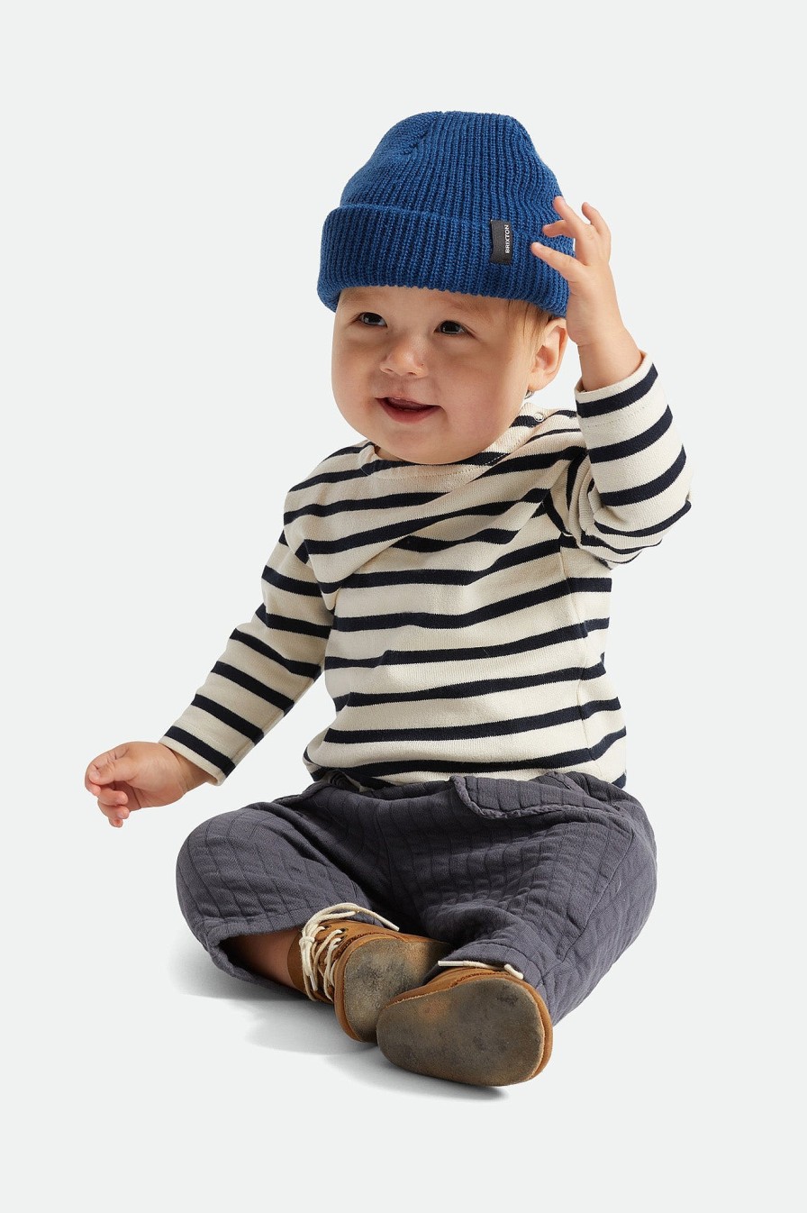 Brixton Baby Heist Beanie Joe Blue Mutzen