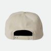 Brixton Nachbar Mp Snapback Off White Sol Wash Snapbacks