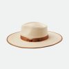 Brixton Jo Straw Rancher Hat Limited Naturlich Strohhute