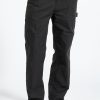 Brixton Builders Carpenter Stretch-Hose Schwarz Gewaschen Hosen Und Chinos