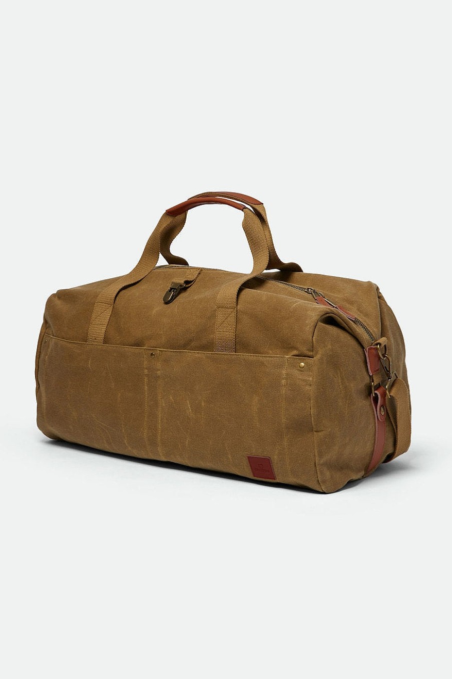 Brixton Traveller Xl Weekender Duffle Olivbraun Taschen