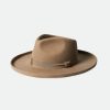 Brixton Victoria Filz-Fedora Sand Cowboyhute