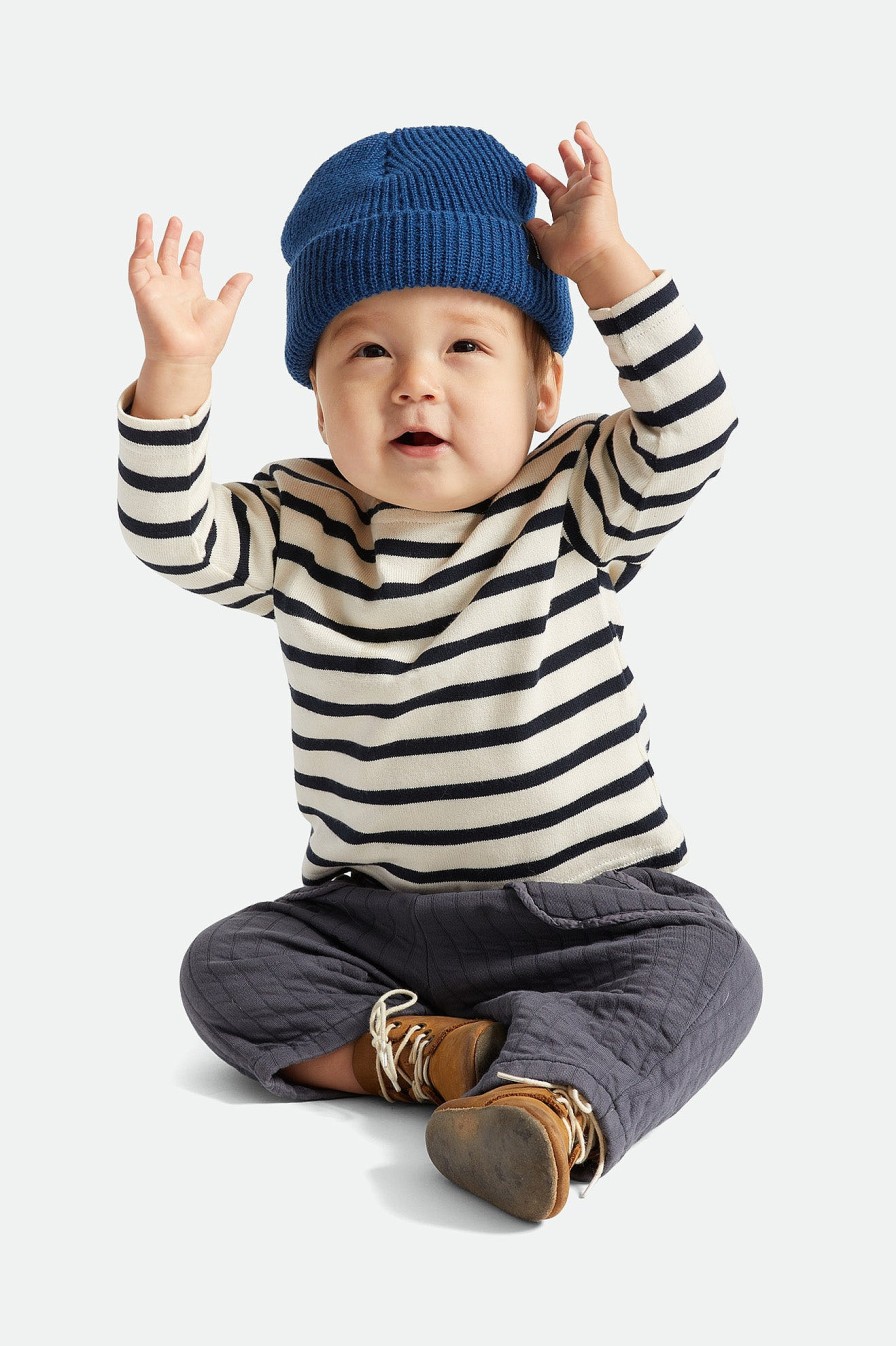 Brixton Baby Heist Beanie Joe Blue Mutzen