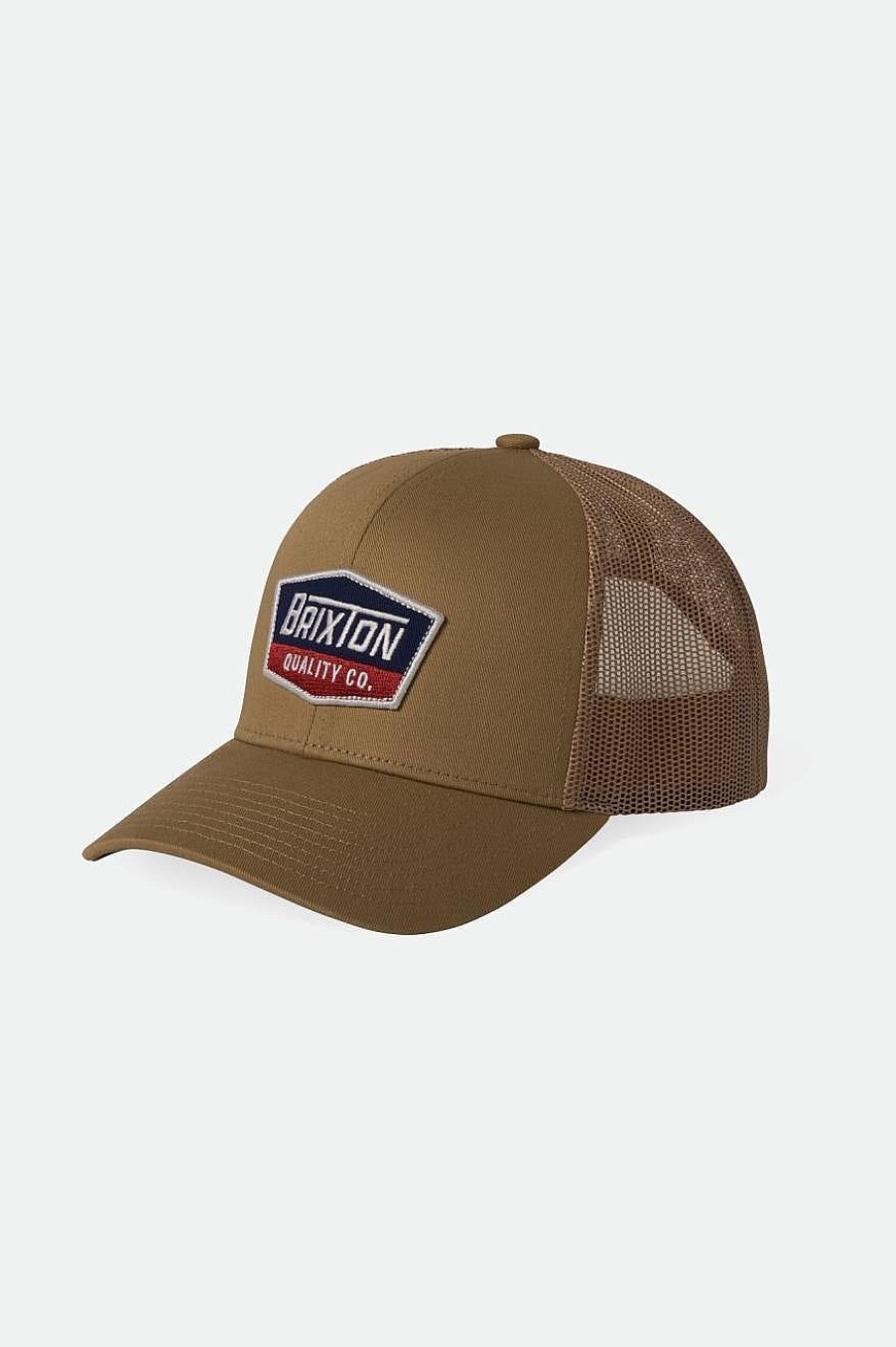 Brixton Regal Netplus Trucker-Mutze Khaki/Khaki Snapbacks