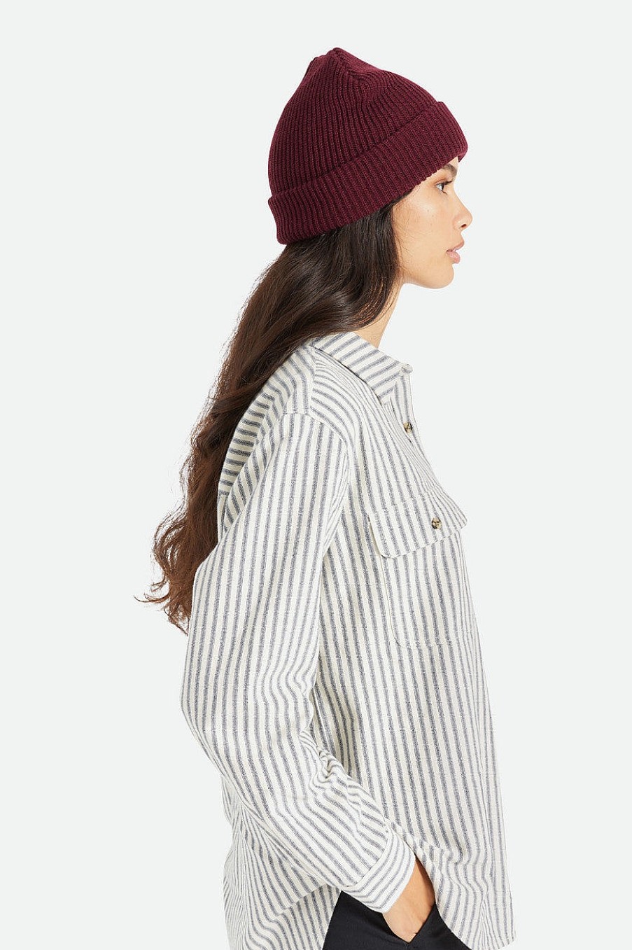 Brixton Heist Beanie Mahagoni Mutzen