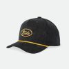 Brixton Parsons Netplus Mp Snapback Schwarz Snapbacks