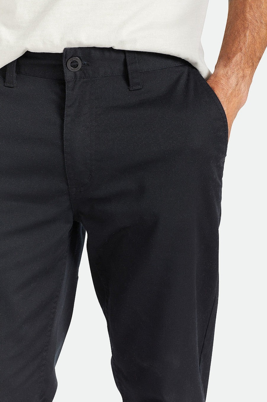 Brixton Choice Chino-Hose In Normaler Passform Schwarz Hosen Und Chinos