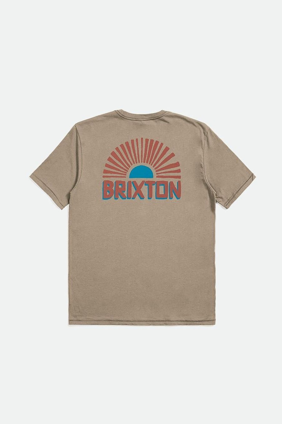 Brixton Tailliertes Fairview S/S-T-Shirt Haferflocken T-Shirts