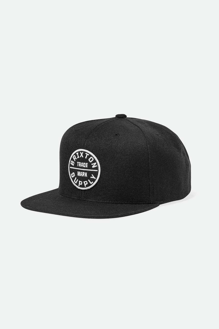 Brixton Oath Iii Snapback Schwarz Snapbacks