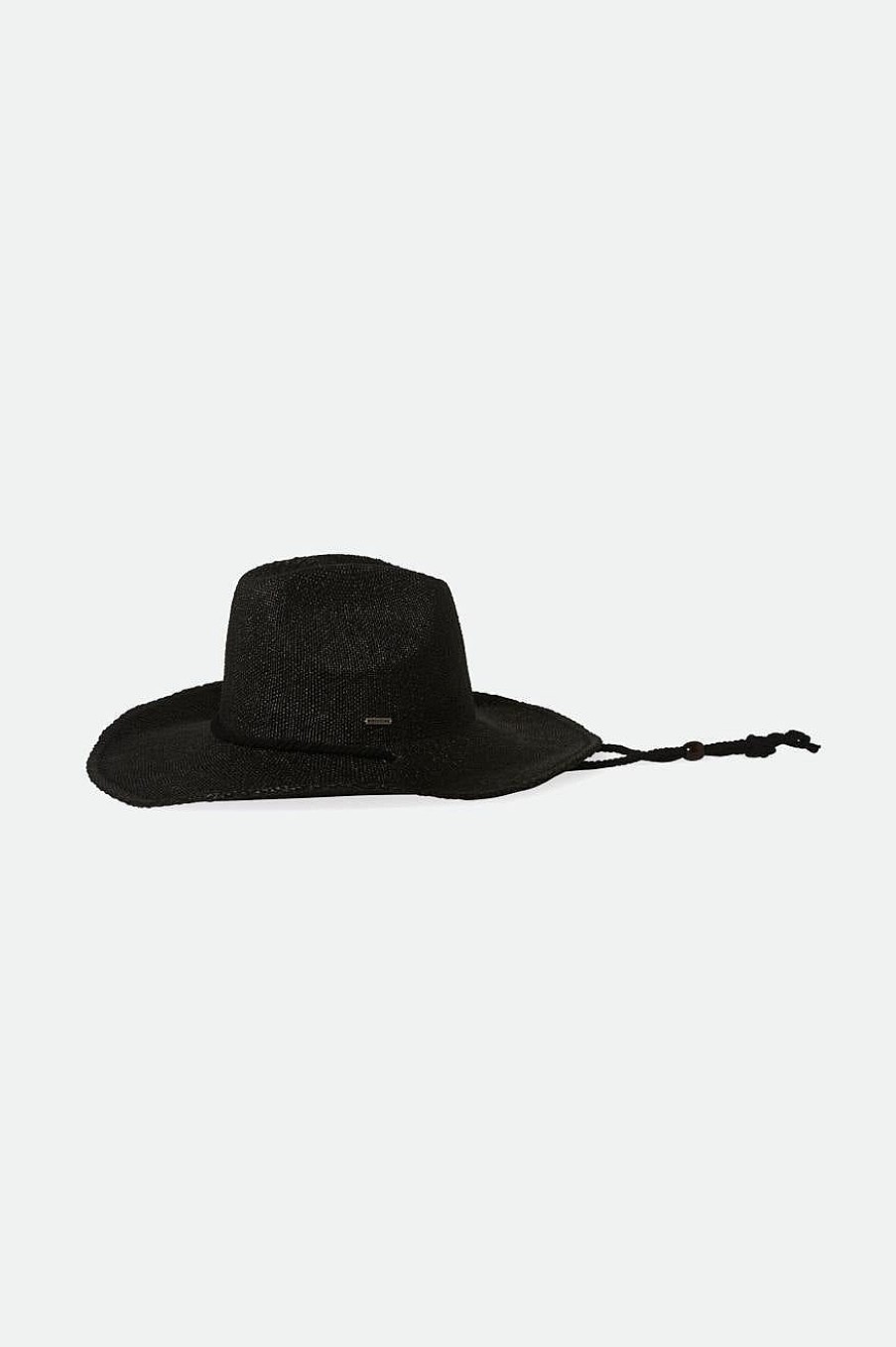 Brixton Austin Strohcowboy Schwarz Cowboyhute