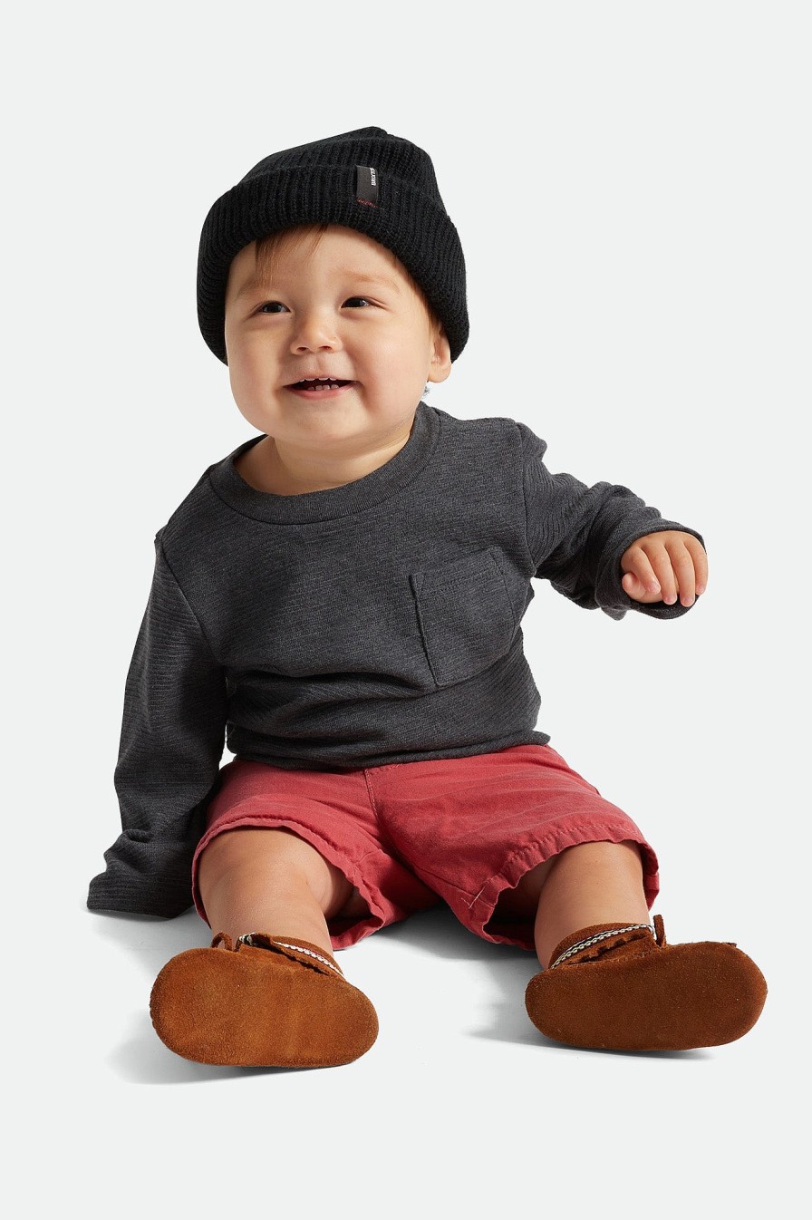 Brixton Baby Heist Beanie Schwarz Mutzen