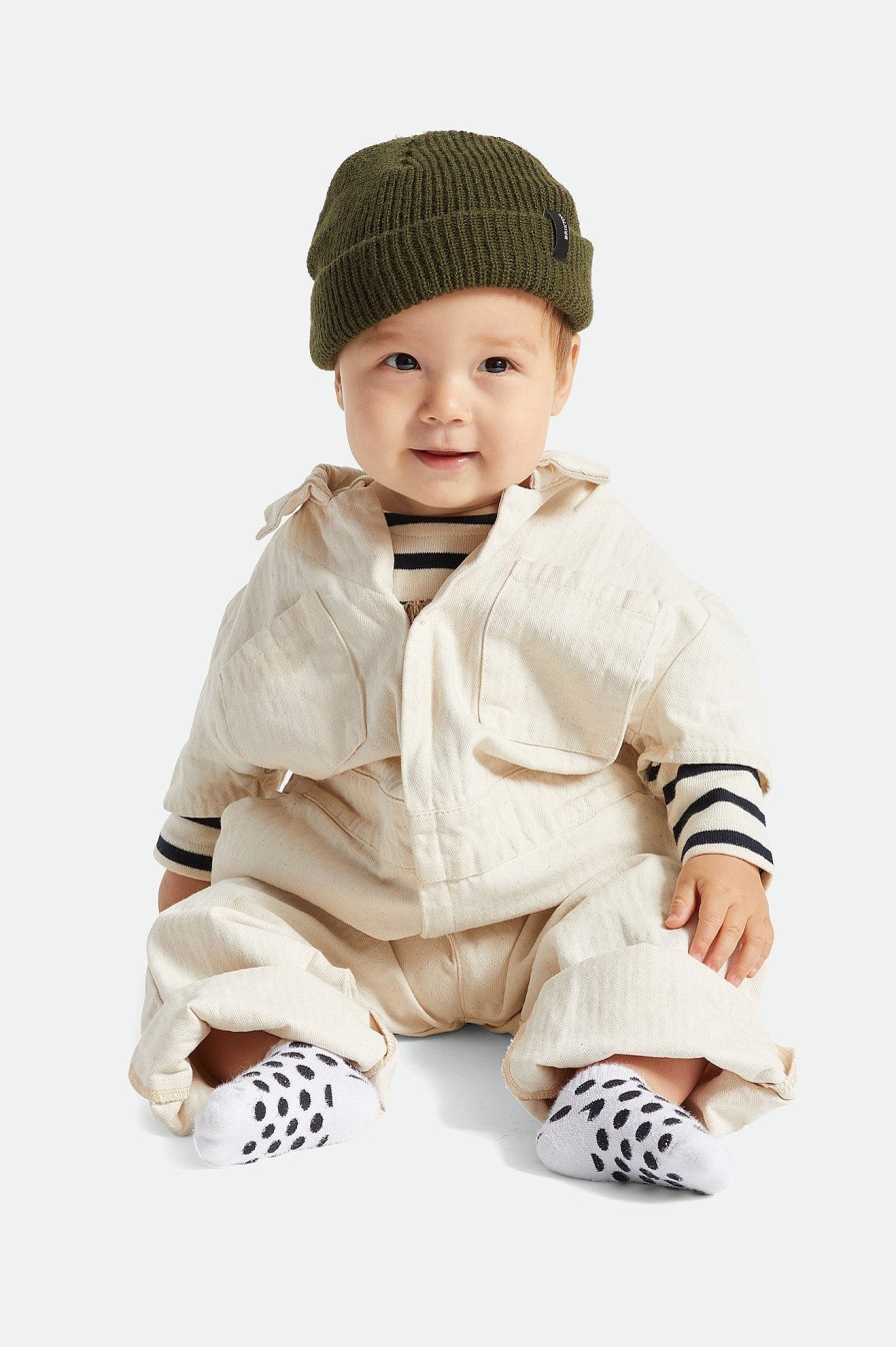 Brixton Baby Heist Beanie Militaroliv Mutzen