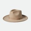 Brixton Reno Fedora Taube/Taube Volle Krempe Und Fedoras