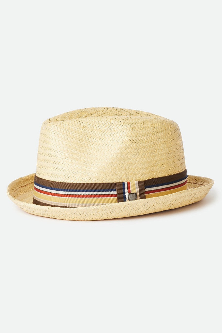 Brixton Castor-Fedora Braunen Strohhute