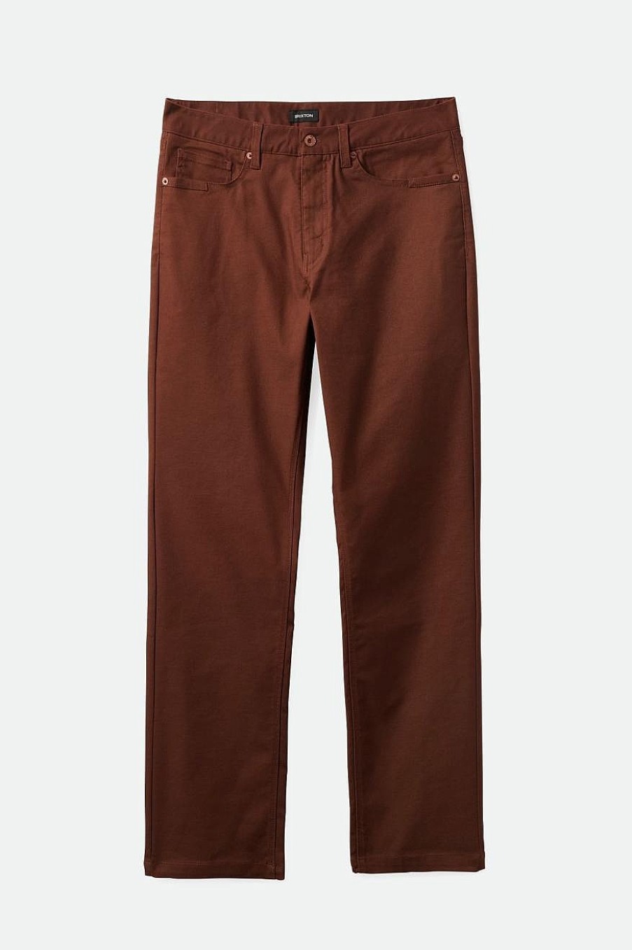 Brixton Builders 5-Pocket-Stretchhose Sepia Hosen Und Chinos