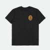 Brixton Tailliertes Rancho S/S-T-Shirt Schwarz T-Shirts