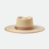 Brixton Jo Straw Rancher Limited Naturlich/Naturlich Volle Krempe Und Fedoras