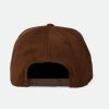 Brixton Homer Mp Snapback Sepia Snapbacks