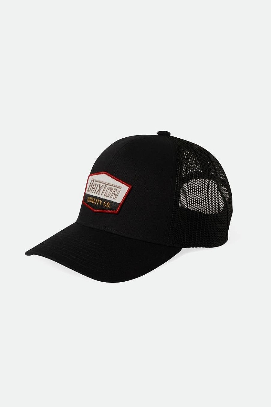 Brixton Regal Netplus Trucker-Mutze Schwarz Schwarz Snapbacks