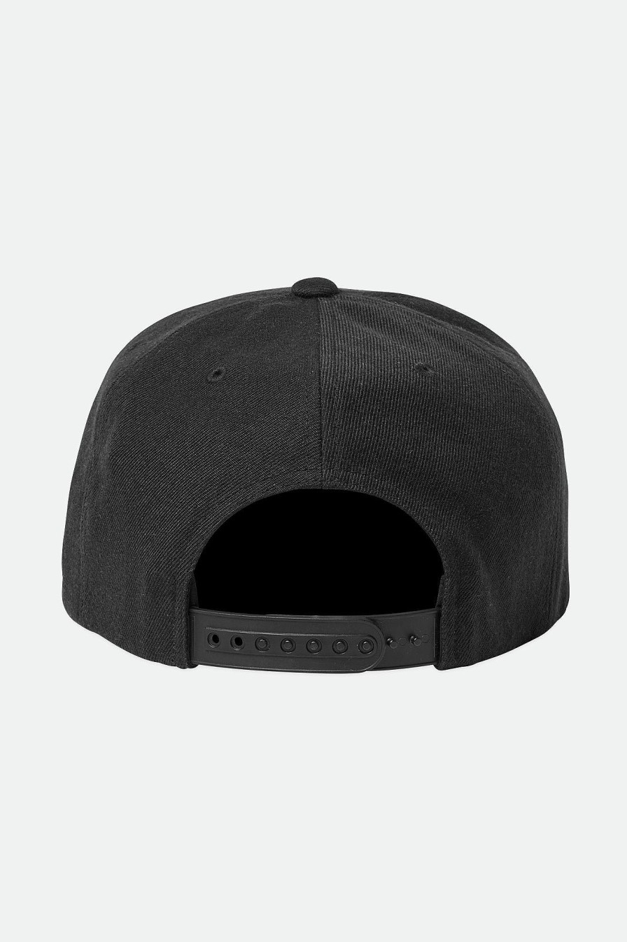 Brixton Oath Iii Snapback Schwarz Snapbacks